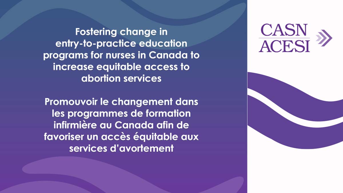 CASN is pleased to share a series of presentations related to abortion care content in nursing education!