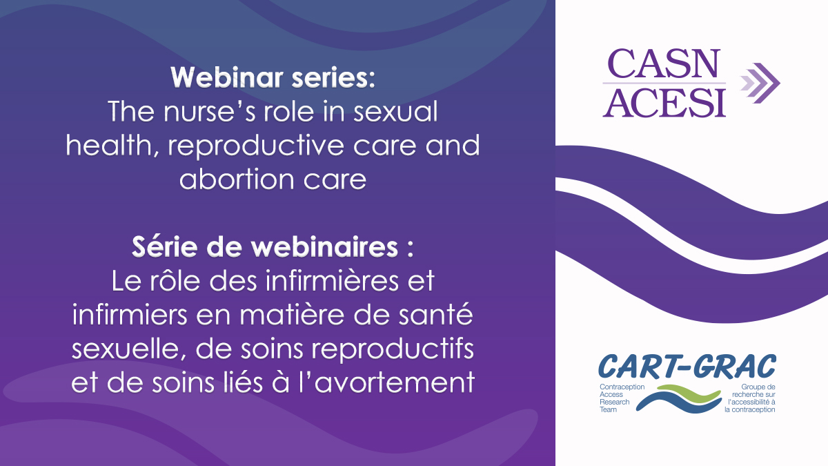 Webinar series: The nurse’s role in sexual health, reproductive care and abortion care