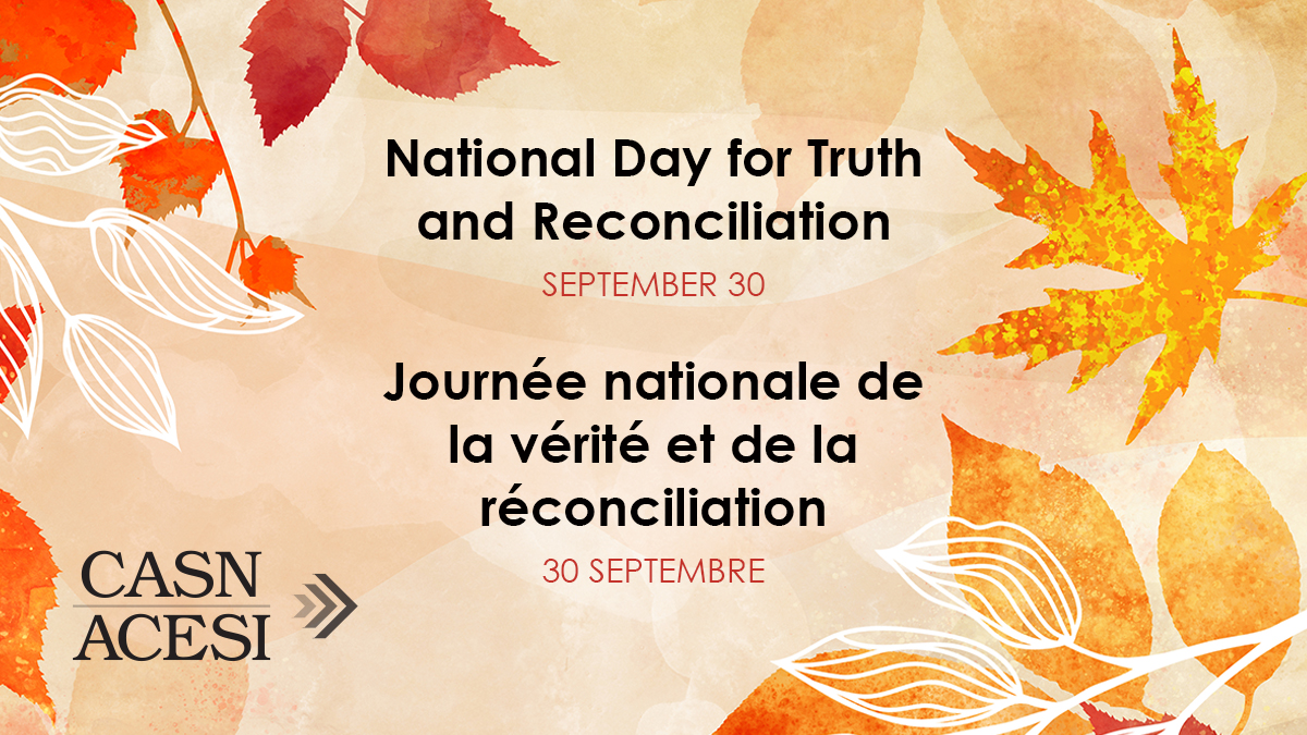 Canada’s National Day for Truth and Reconciliation – September 30