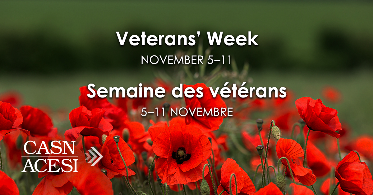 Veterans’ Week: November 5–11